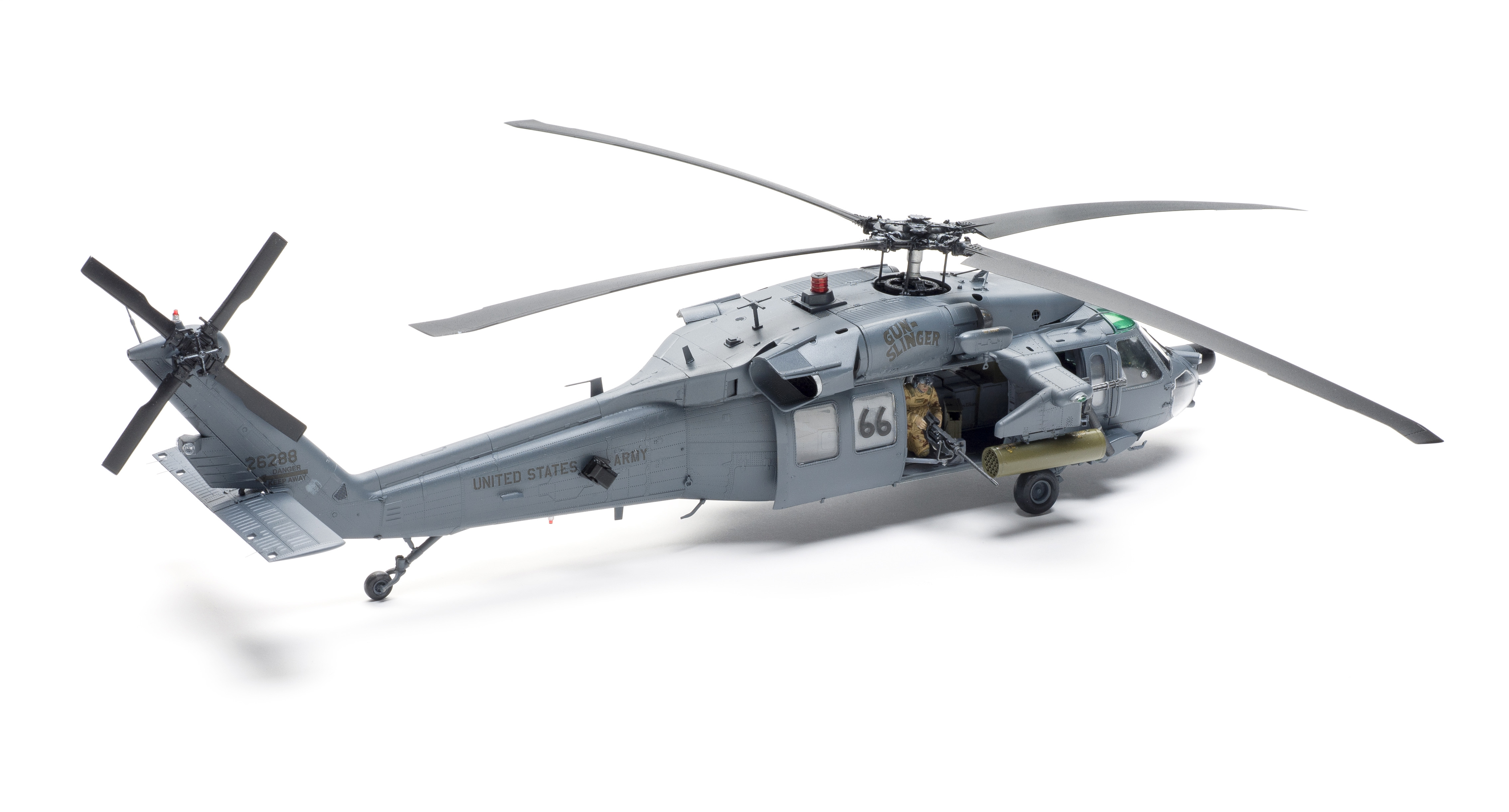 Build review of the Kitty Hawk MH-60L Black Hawk scale model kit