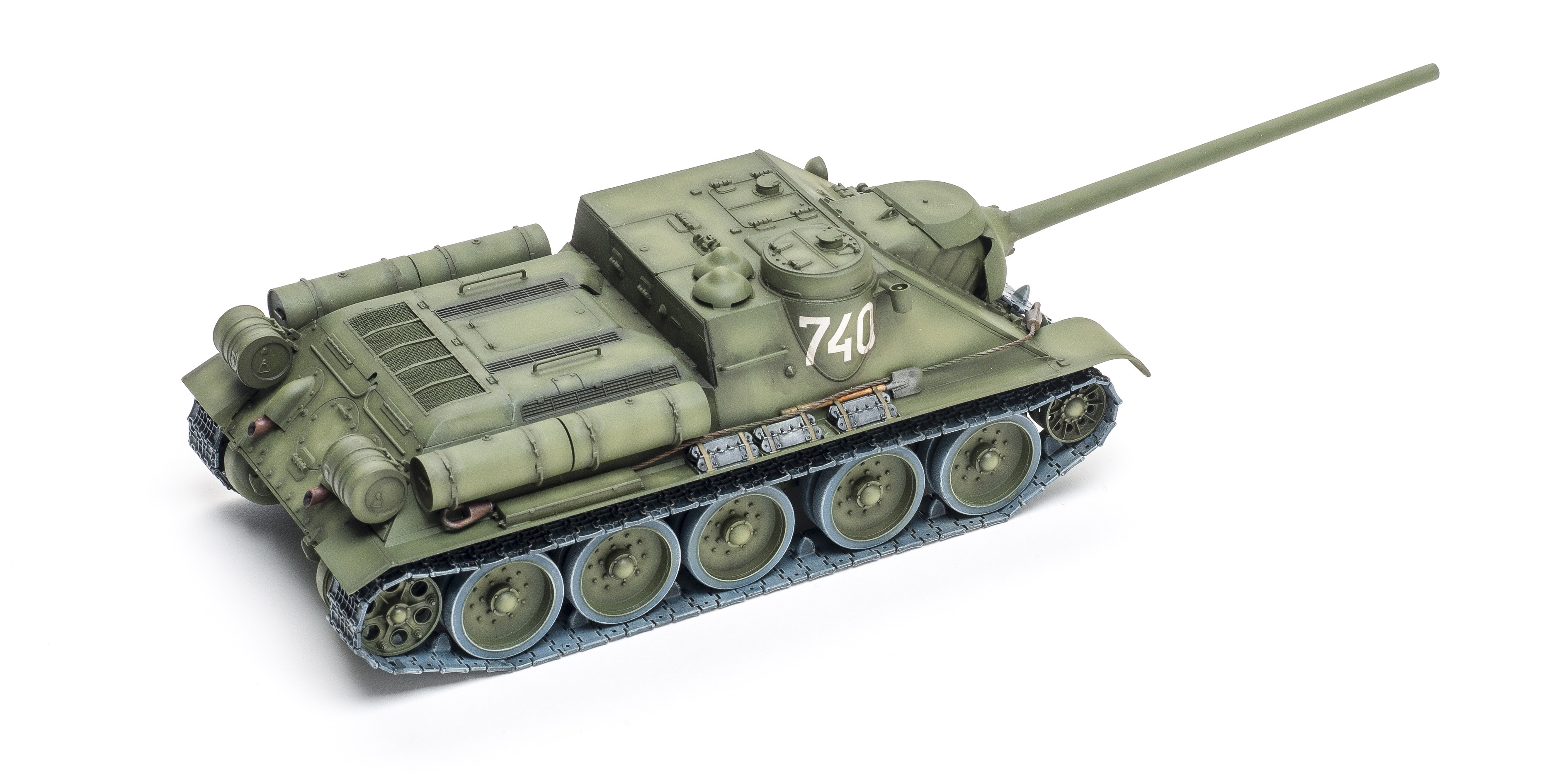 Build review of the Zvezda SU-100 scale model kit | FineScale 