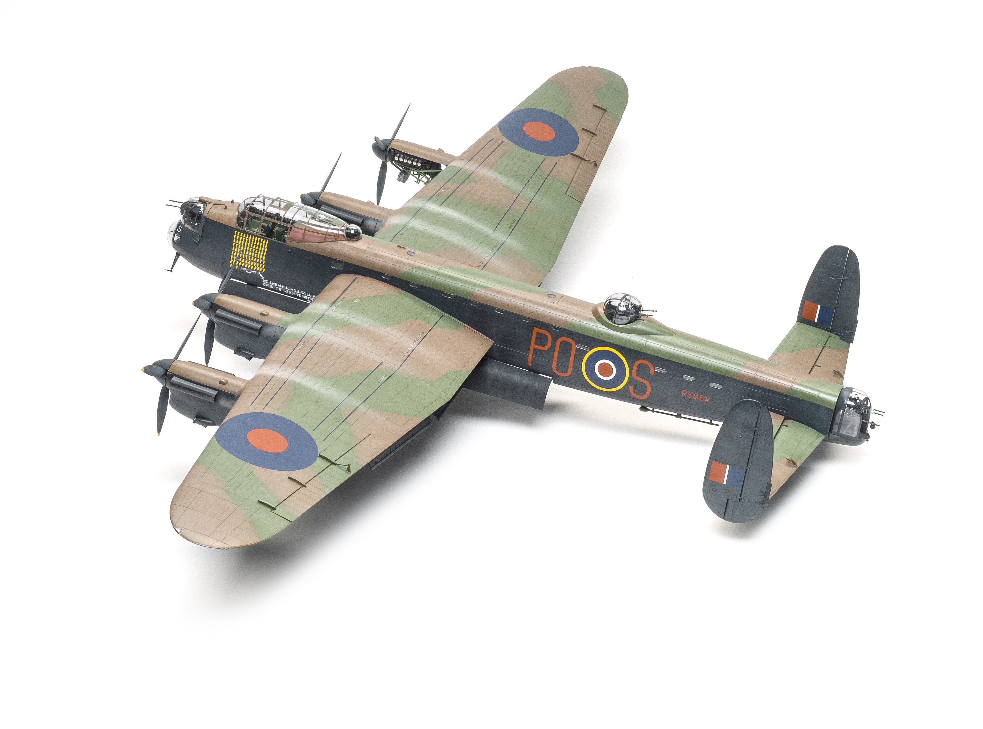 Build Review Of The HK Avro Lancaster B Mk.I Scale Model Kit ...