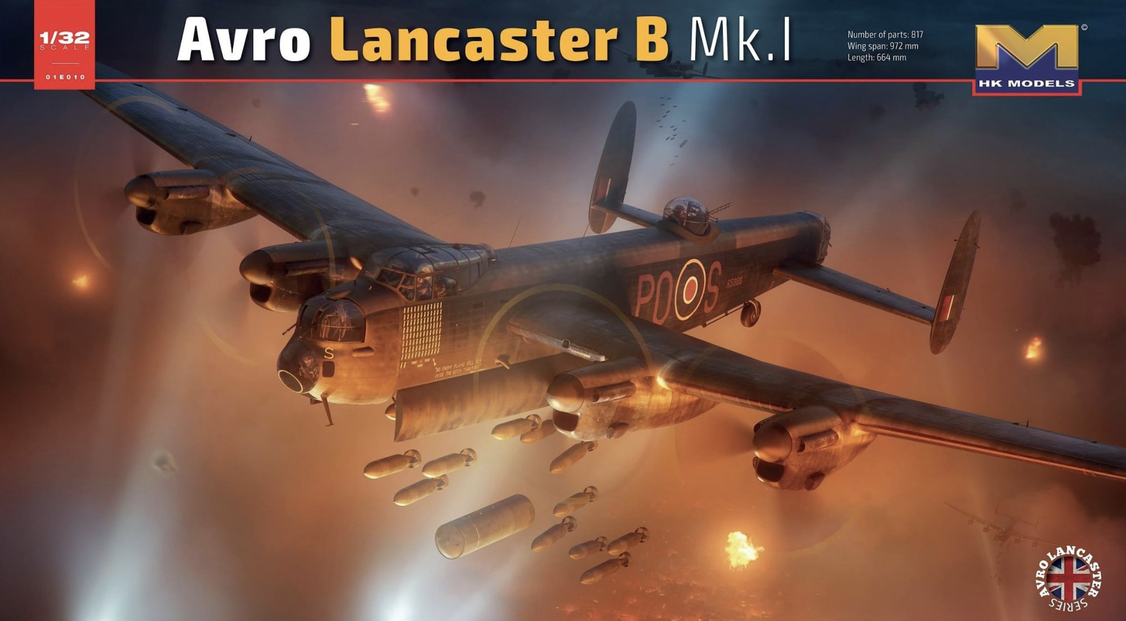 Build Review Of The HK Avro Lancaster B Mk.I Scale Model Kit ...