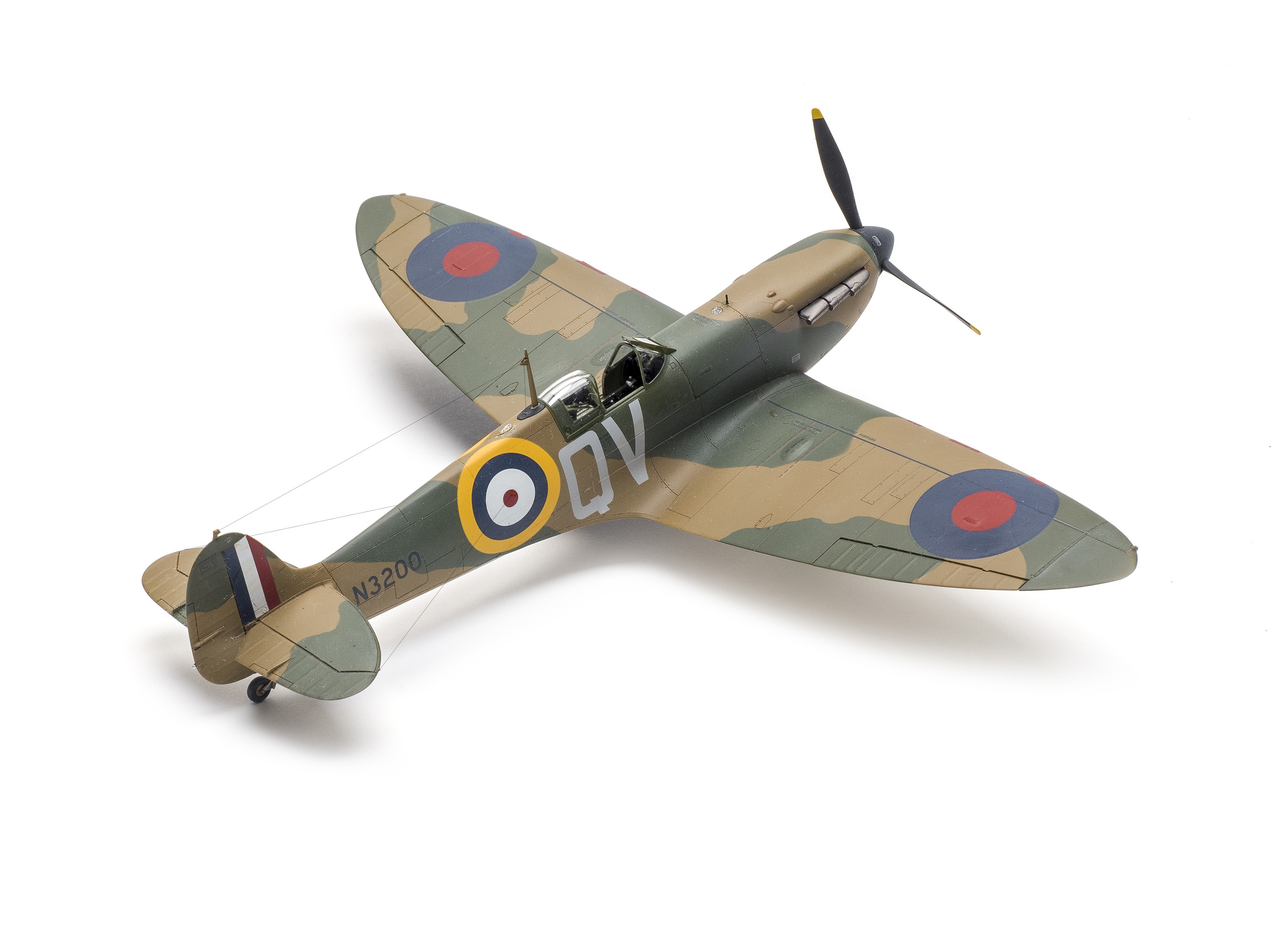 Build review of the Tamiya early Spitfire scale model kit