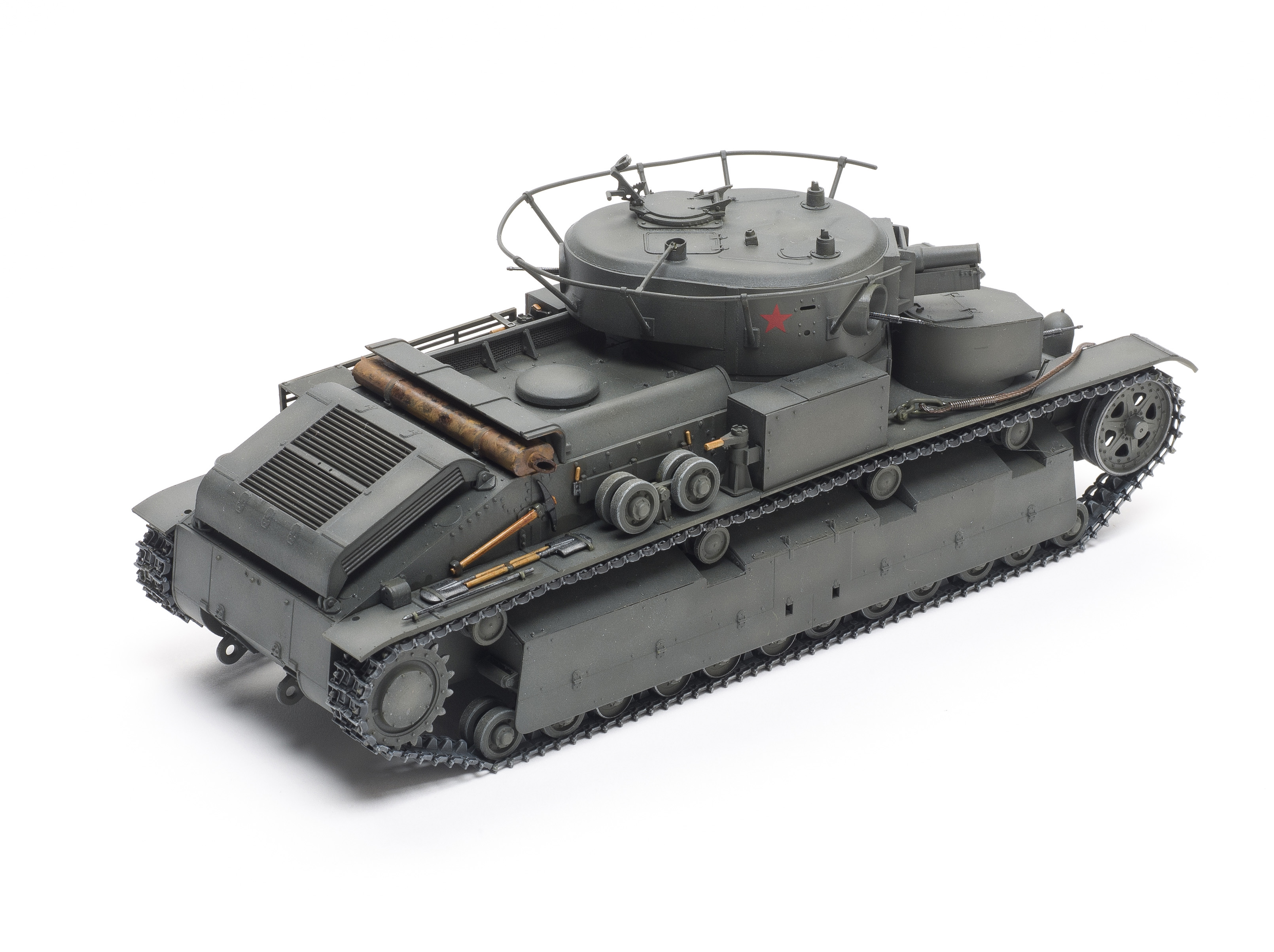 Build review of the Zvezda T-28 scale model kit | FineScale