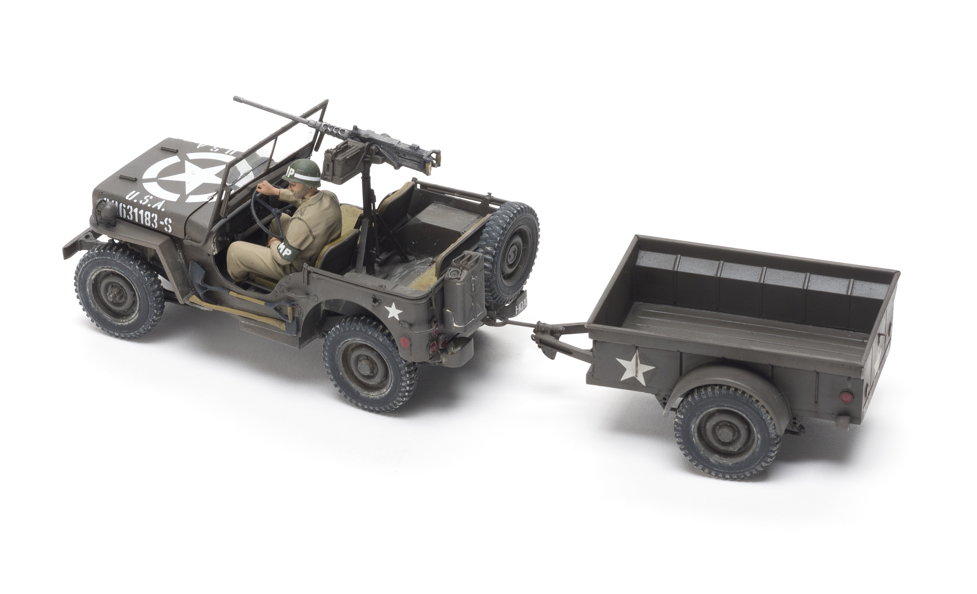 Hot pin break out Style Takom 2126 1/35 U.S.ARMY 1/4 TON UTILITY TRUCK ...