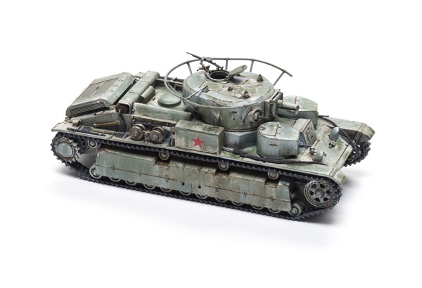 Build review of the Zvezda T28 scale model armor kit | FineScale ...