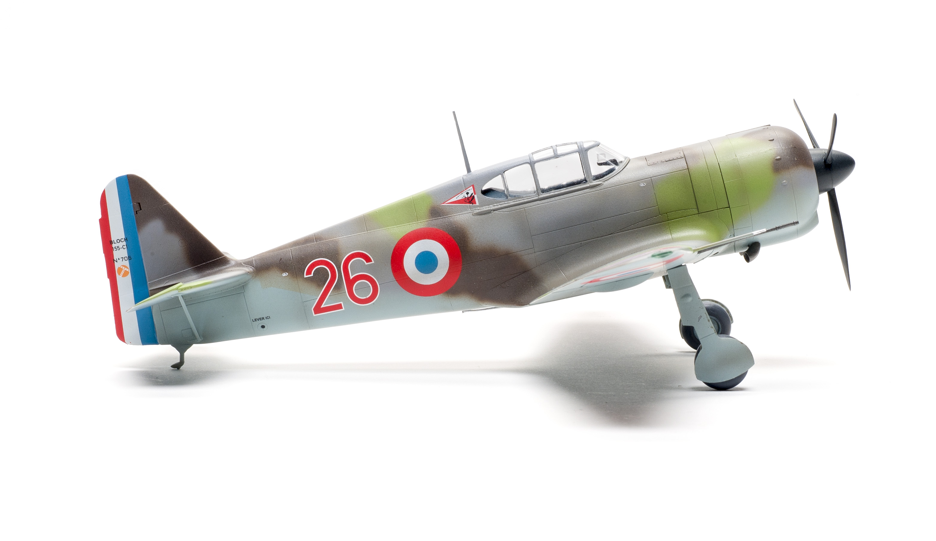 Build review of the Dora Wings Marcel Bloch MB.155C.1 scale