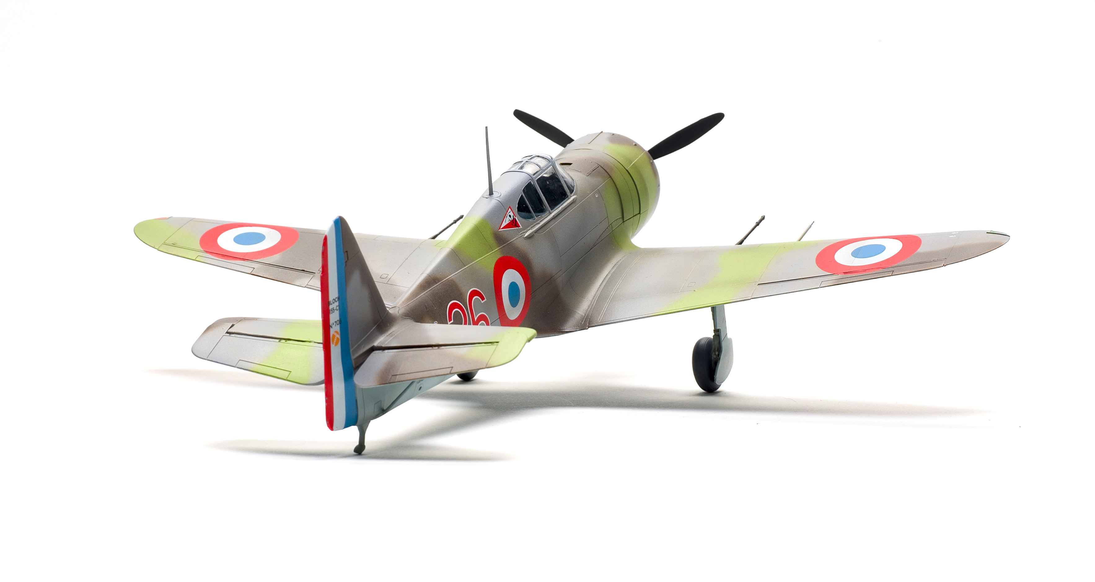 Build review of the Dora Wings Marcel Bloch MB.155C.1 scale
