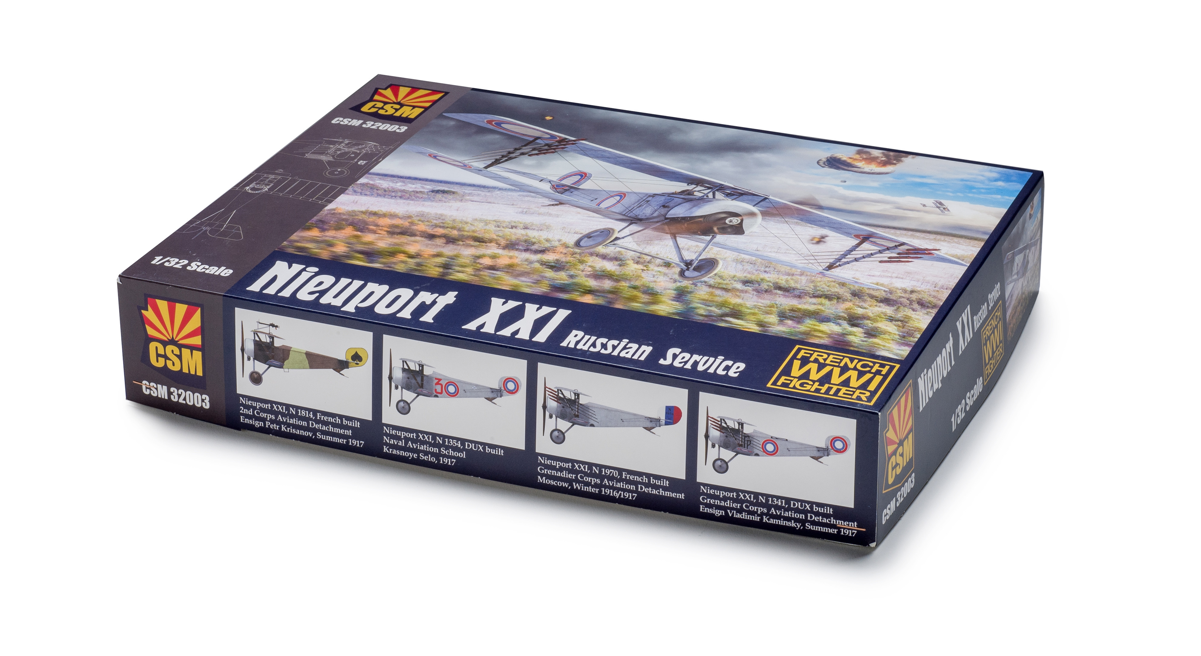 Build review of the Copper State Models Nieuport XXI scale model ...