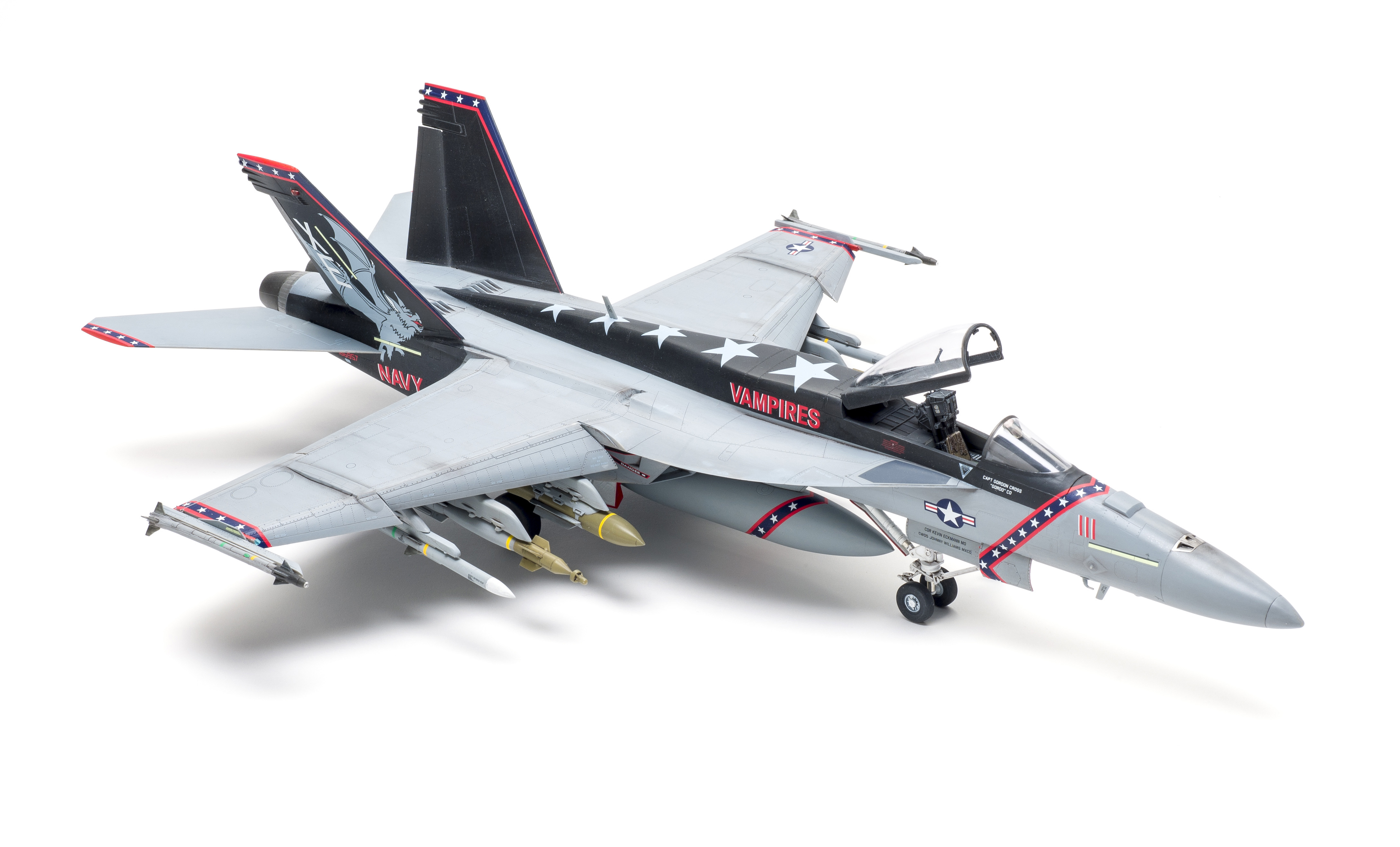 Build review of the Revell Super Hornet scale model kit