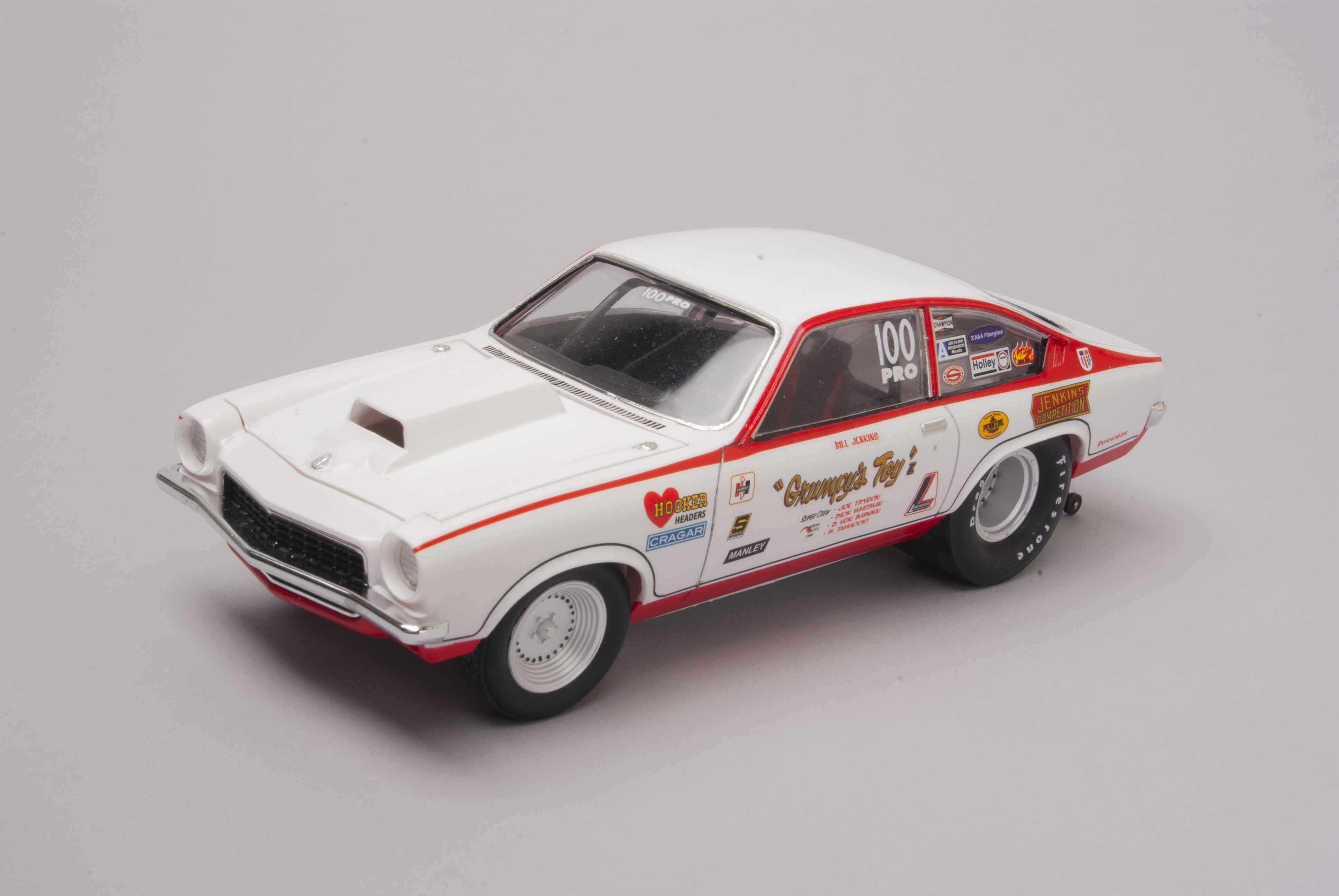 Build review of the MPC 1972 Bill “Grumpy” Jenkins Chevy Vega Pro