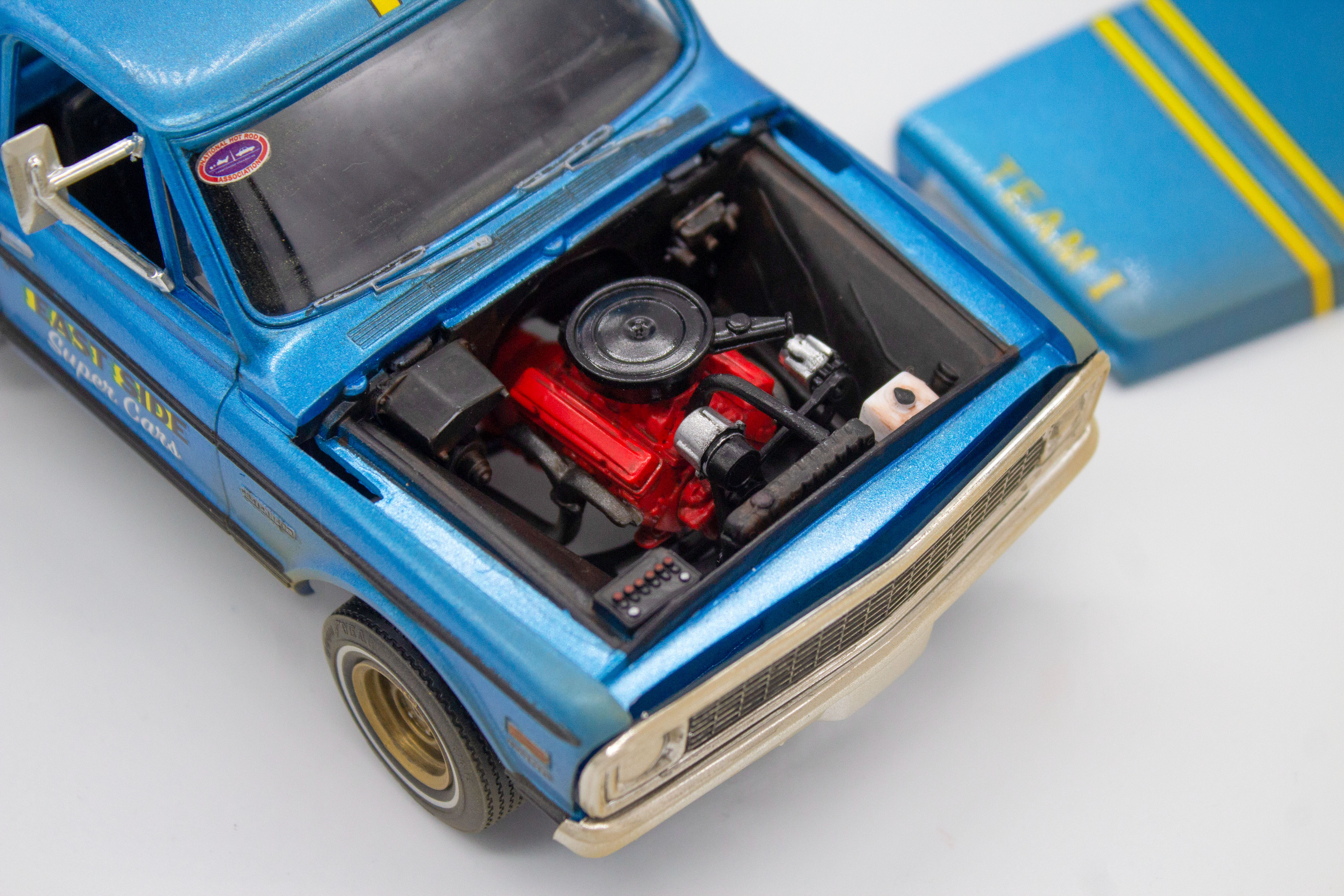 Build review of the MPC 1972 Chevy Racer's Wedge Pickup 2