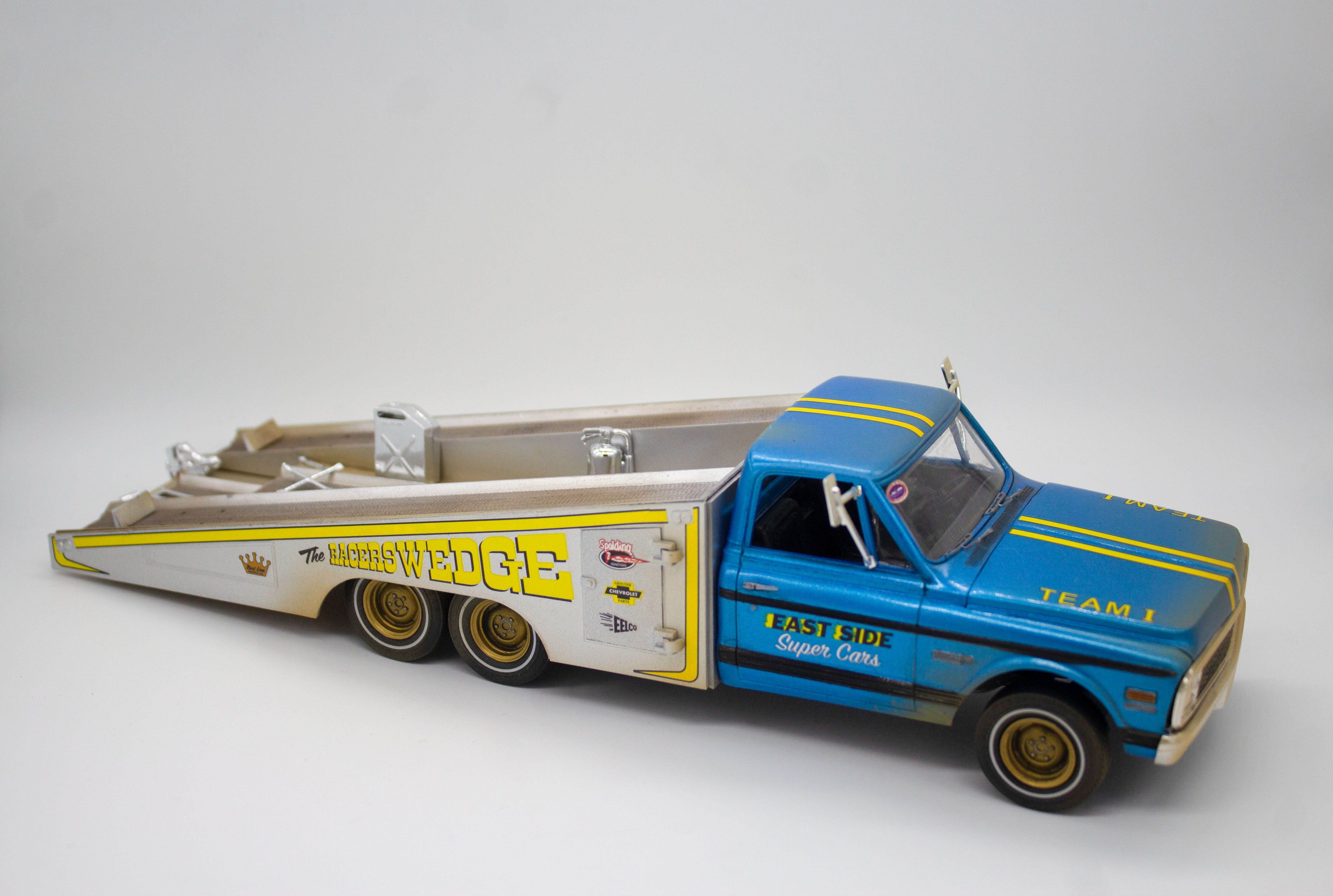 Build review of the MPC 1972 Chevy Racer's Wedge Pickup 2'-in-1 