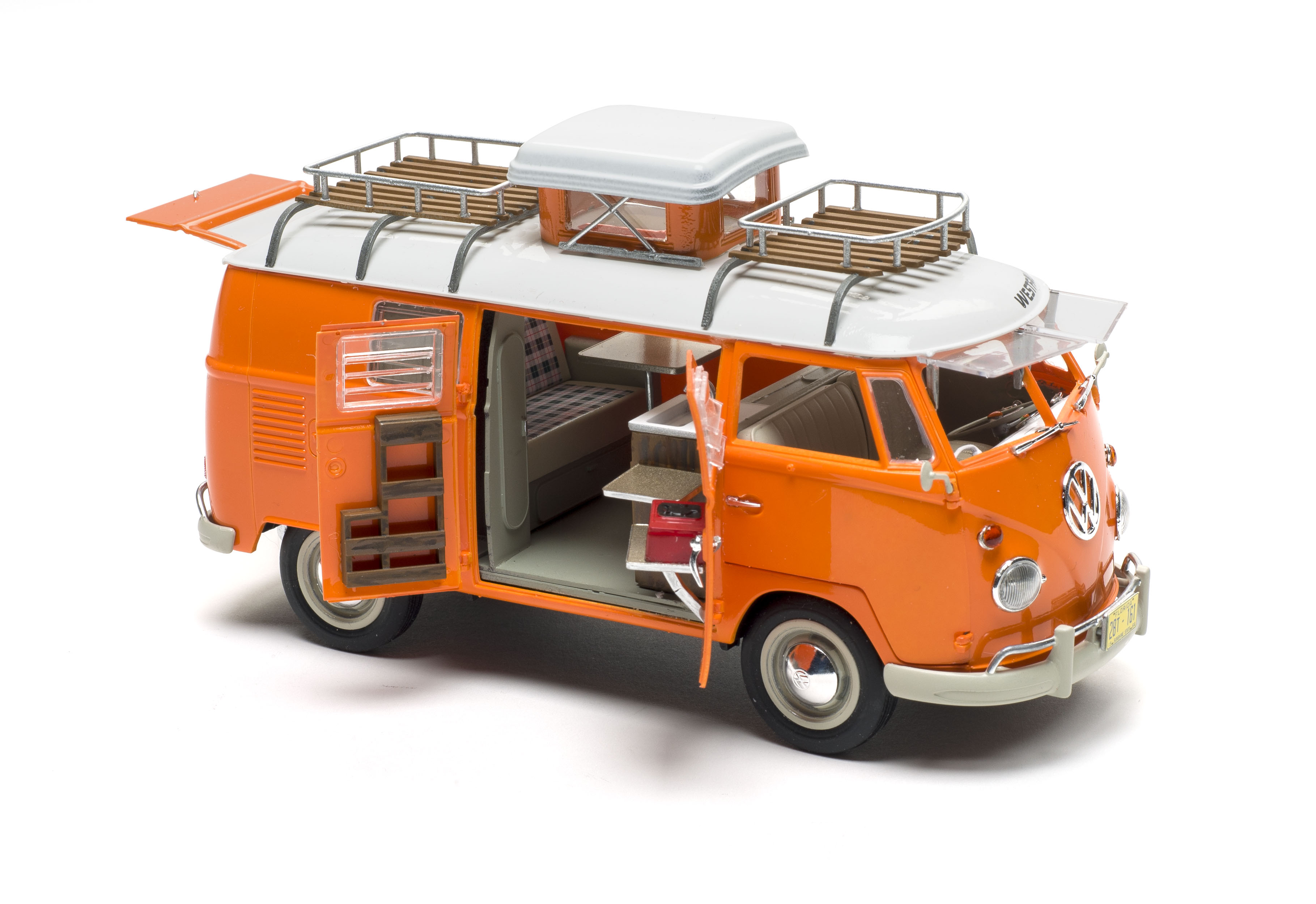 Camper Van Revell VW T1 Samba Bus 24th Scale Plastic Model Kit