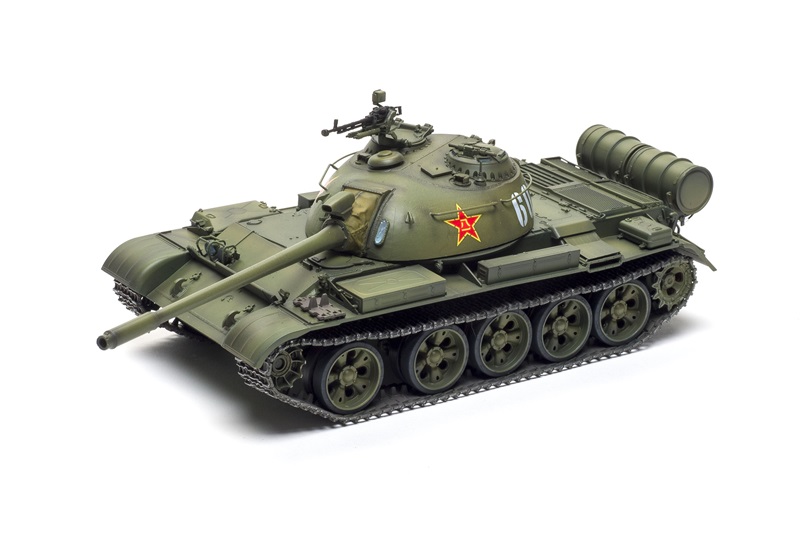 Build review of the HobbyBoss Type 59-1 medium tank scale model armor tank  kit