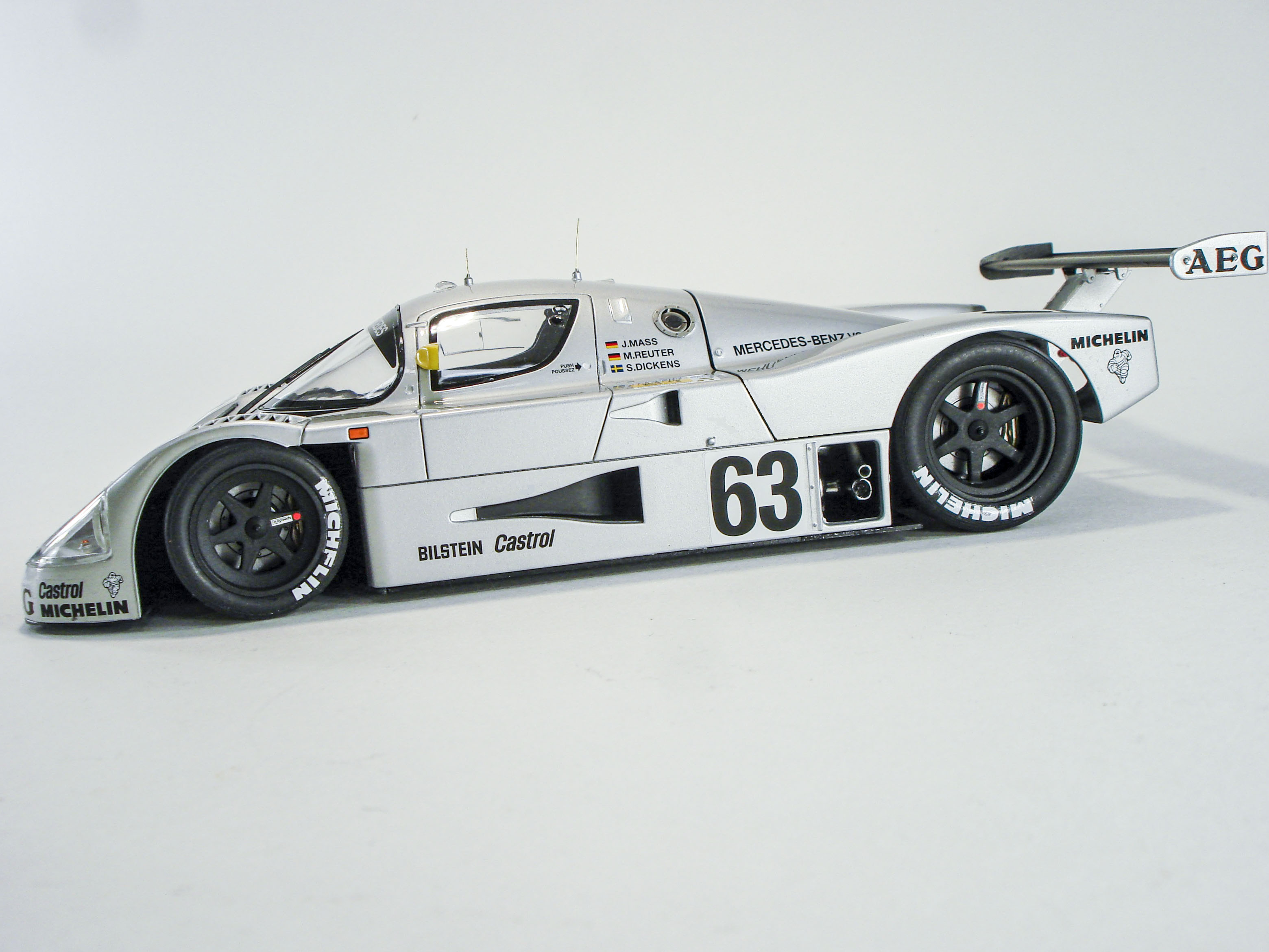 TAMIYA - SAUBER-MERCEDES C9 1/24 タミヤ SAUBER-MERCEDES C9 / TAMIYA 1/24 SCALE / Scale Model / Le