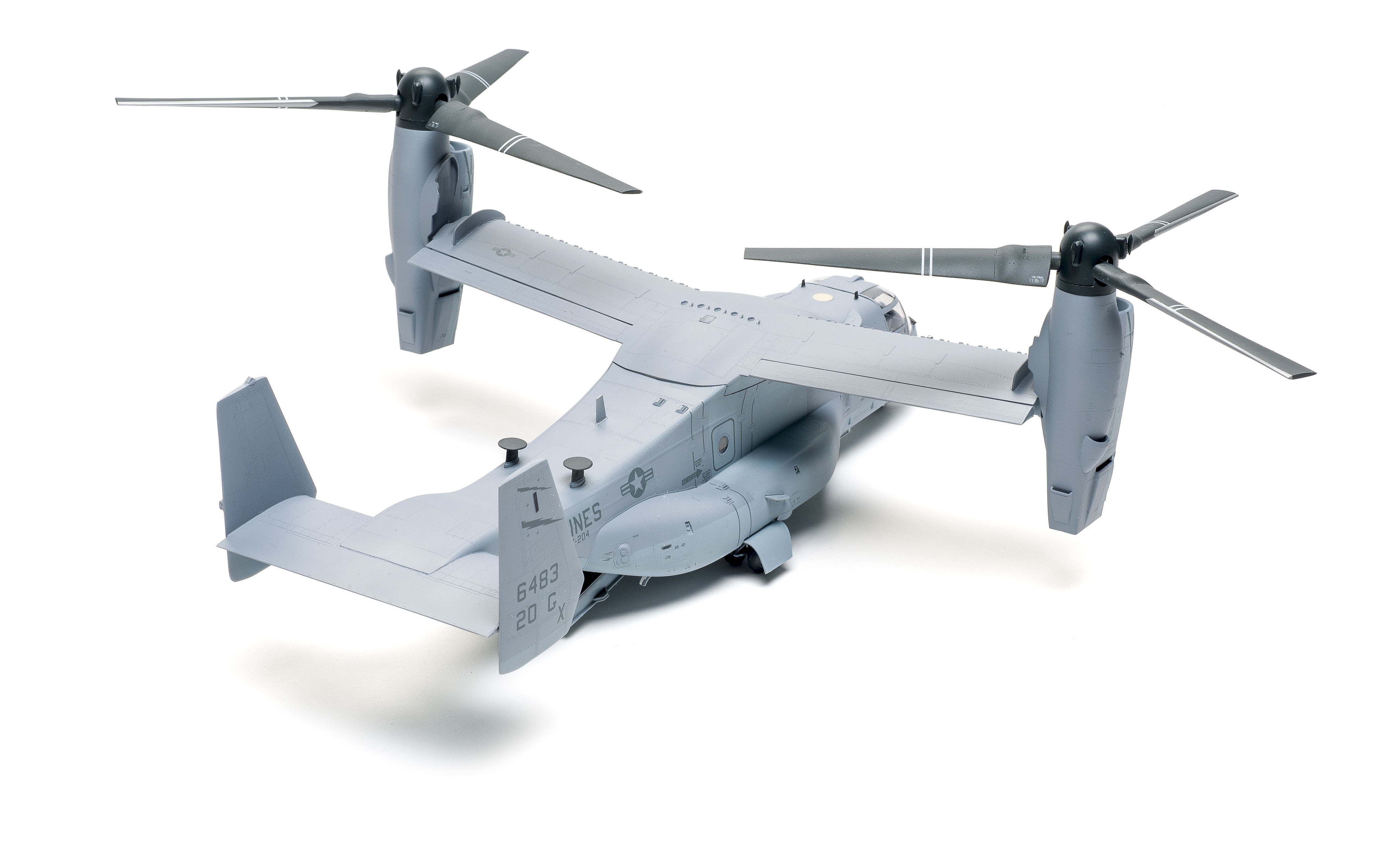 Build review of the HobbyBoss MV-22 Osprey scale model aircraft