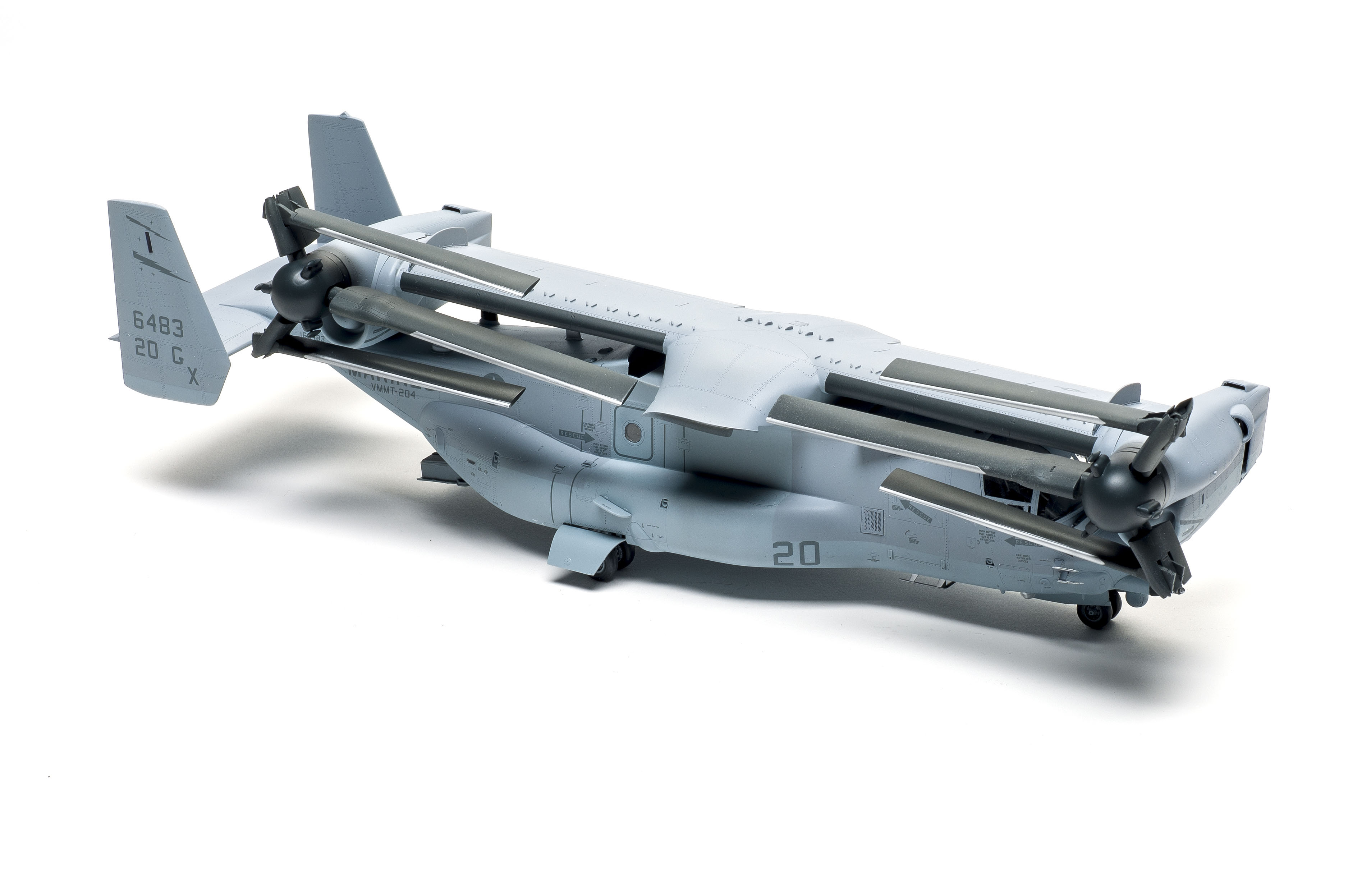 Build review of the HobbyBoss MV-22 Osprey scale model