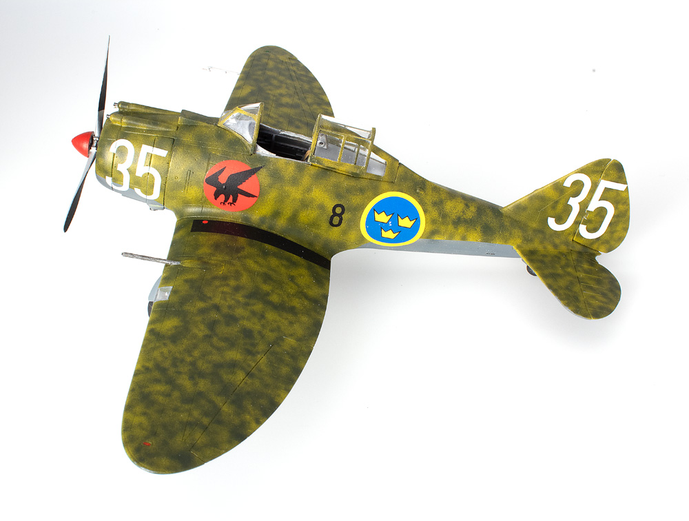 Dora Wings 1/48 scale Seversky J9 (P-35A) plastic model kit