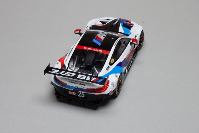 NuNu Models 1/24 scale BMW M8 GTE 2019 Daytona Winner plastic