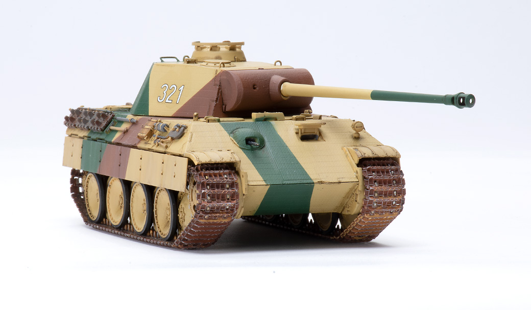 Suyata 1/48 scale Panther Ausf A plastic model kit review