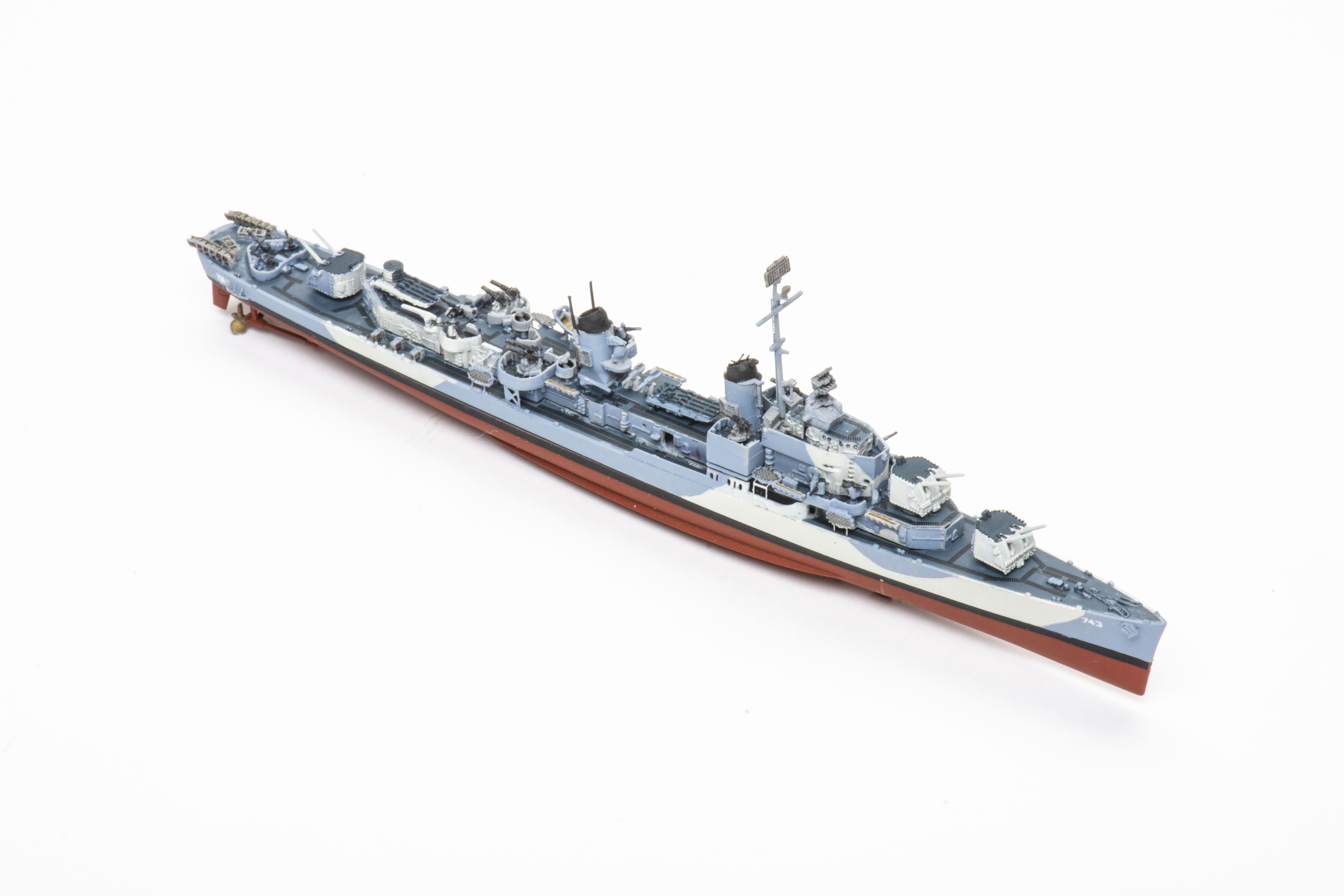 Takom 1/700 scale Gearing-class Destroyer USS Southerland