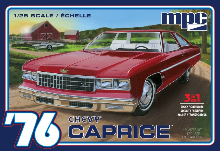 大特価!! MPC 1/25 review kit model plastic Caprice Chevy 1976 scale ゼネラルモータース