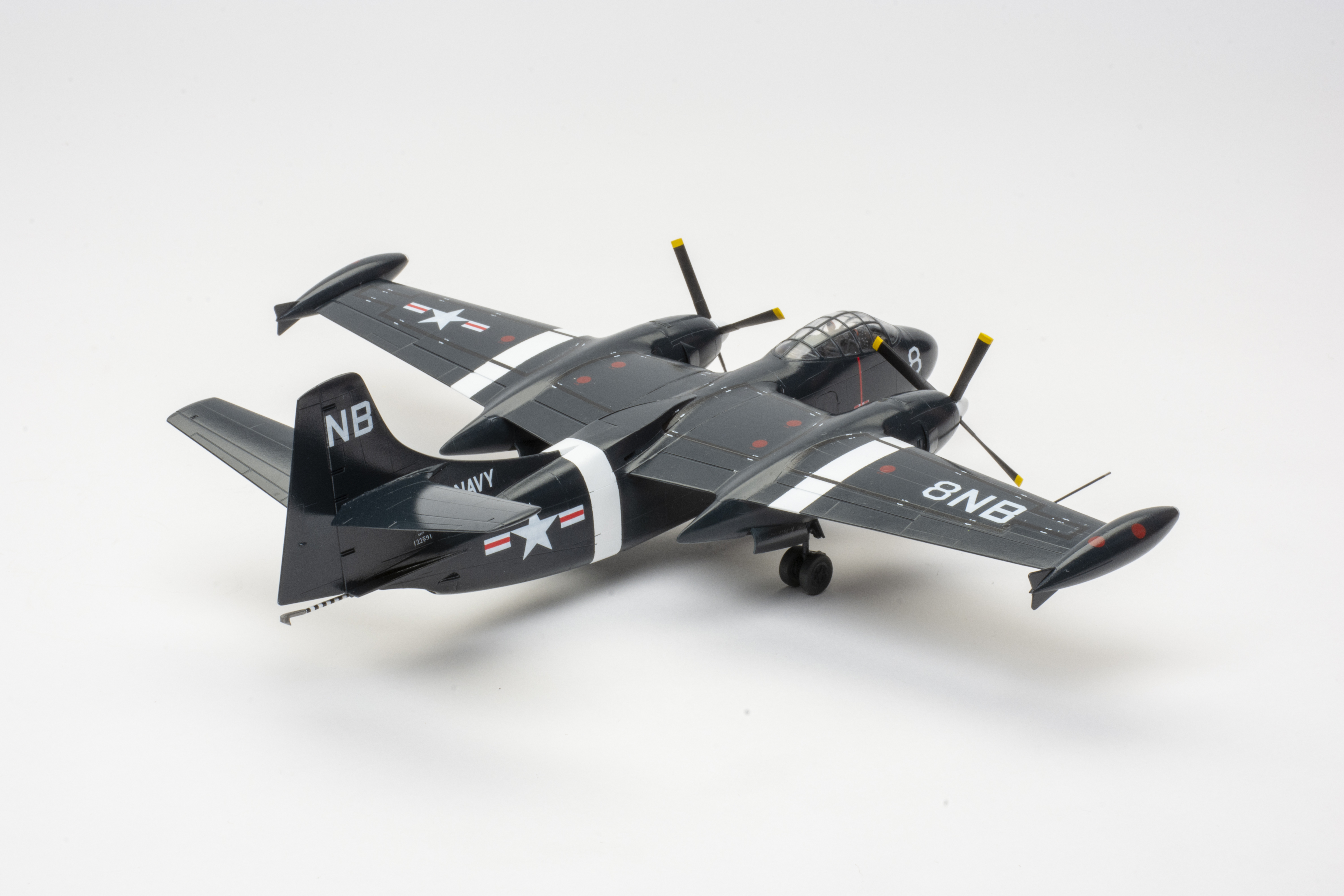 Roden 1/72 scale North American AJ-1 Savage plastic model kit 