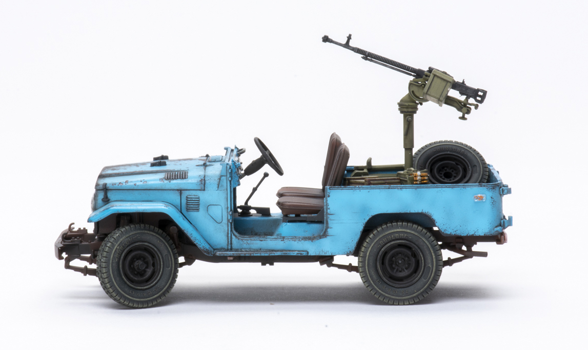 AK Interactive 1/35 scale FJ43 pickup with DShKM plastic