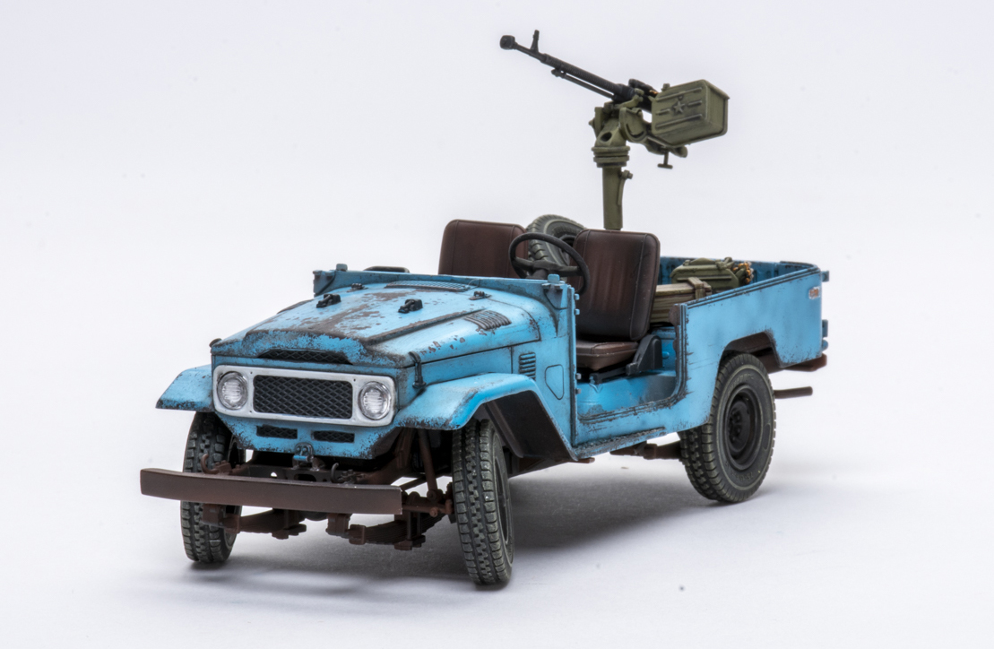 AK Interactive 1/35 scale FJ43 pickup with DShKM plastic