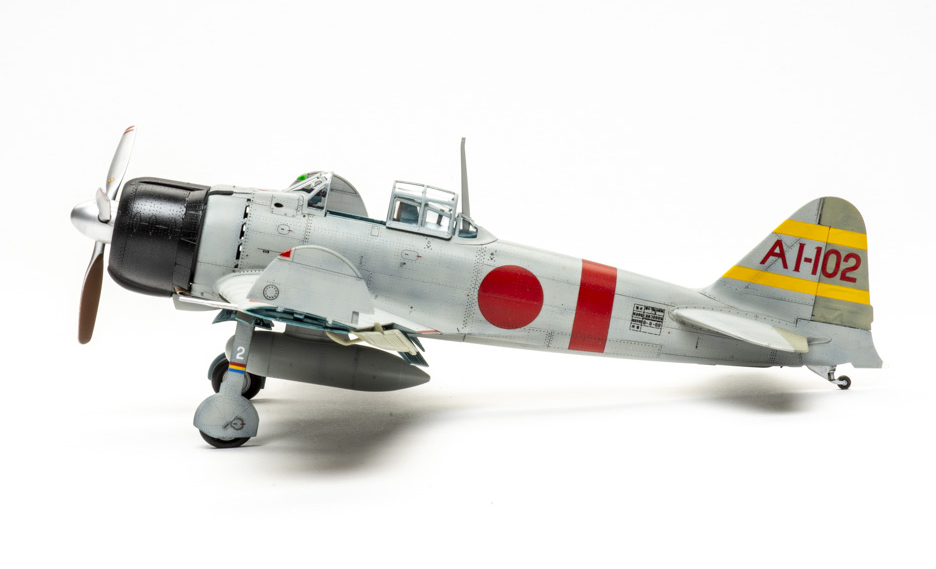 Academy 1/48 scale A6M2b Zero Fighter Model 21 “Battle of Midway” plastic  model kit review | FineScale Modeler Magazine