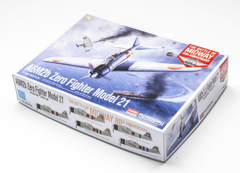 Academy 1/48 scale A6M2b Zero Fighter Model 21 “Battle of