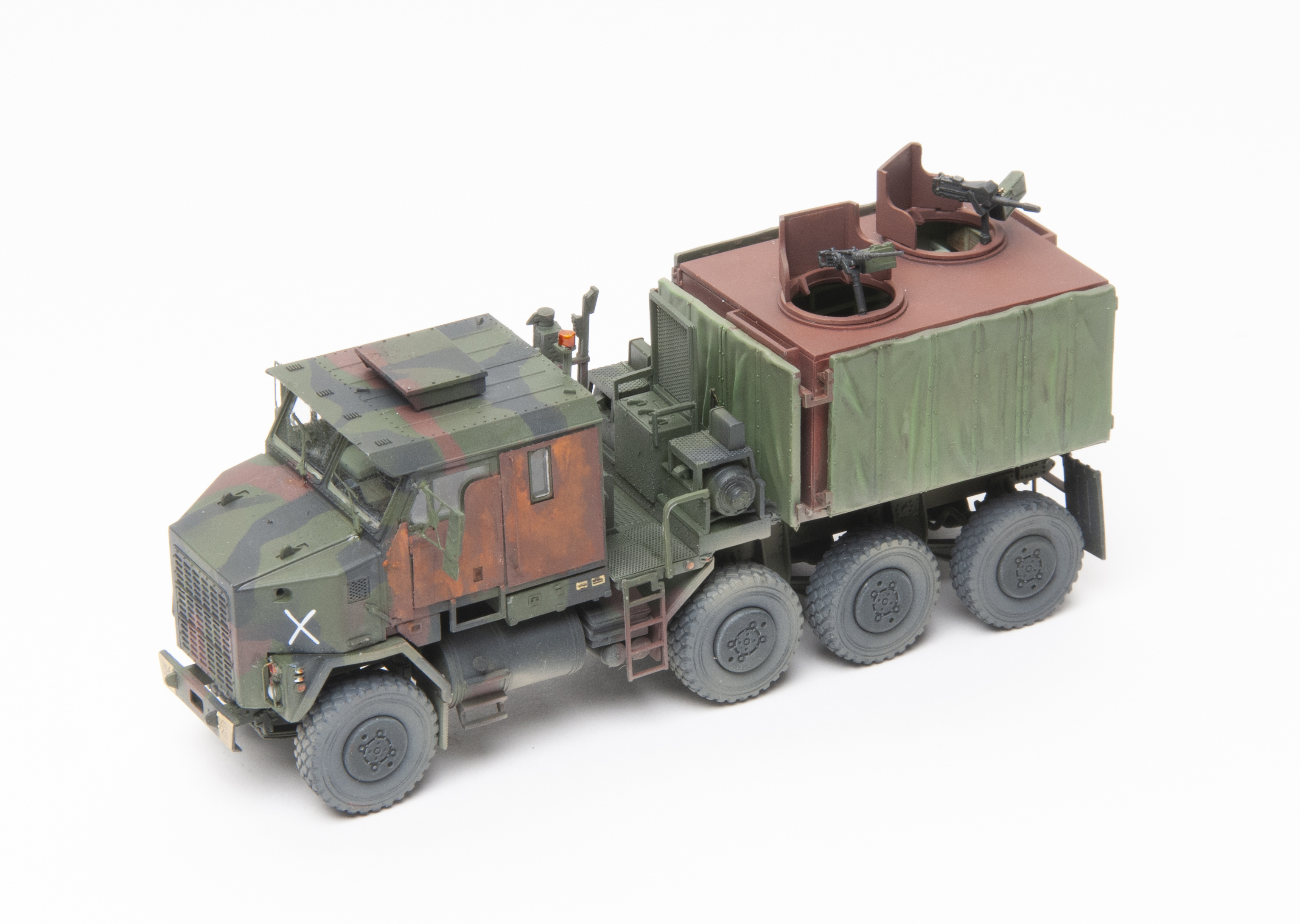 Takom 1/72 scale M1070 gun truck plastic model kit review | FineScale  Modeler Magazine