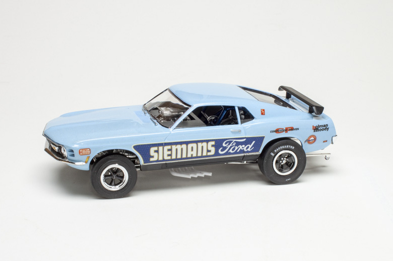 66 Chevy Modified Stocker 1:25 Scale AMT 1183 -Full Build