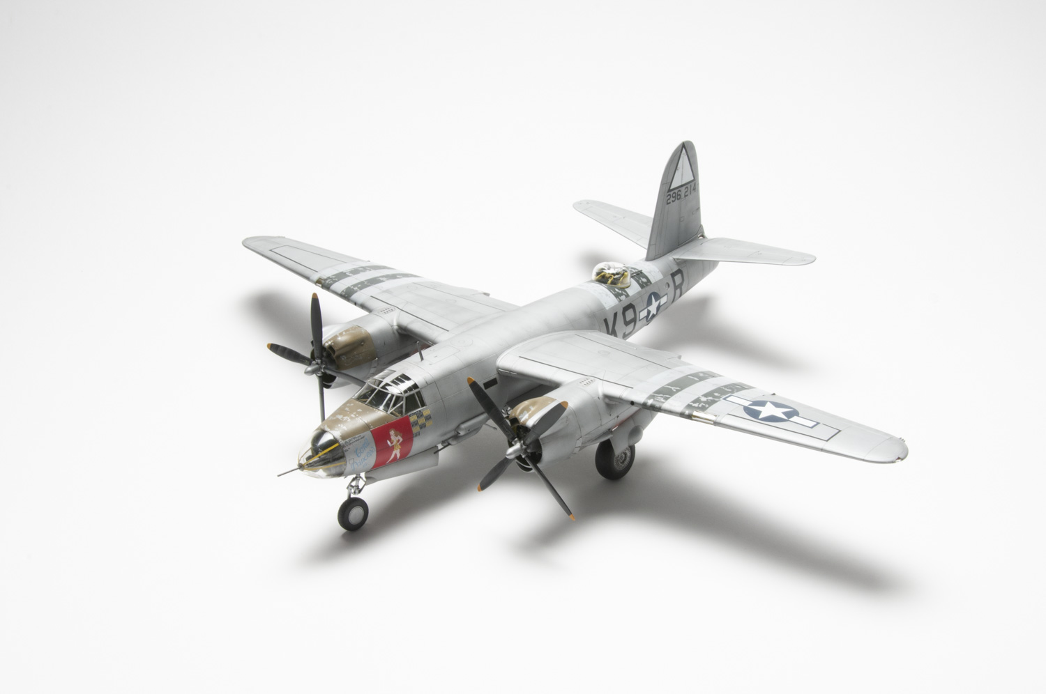 ICM 1/48 scale Martin B-26B Marauder plastic model kit