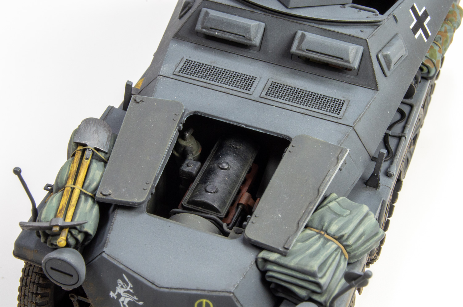 Takom 1/35 scale SdKfz 250/1 plastic model kit review
