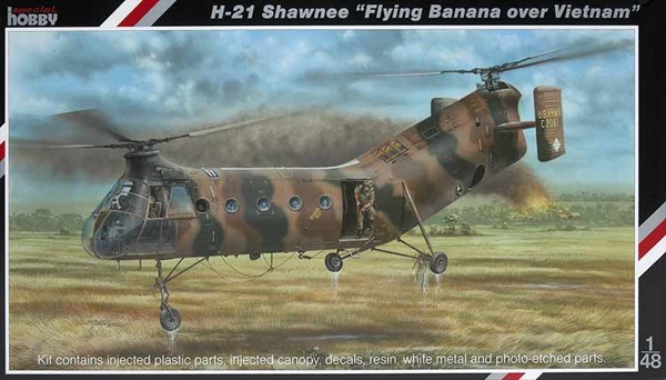 Maquette hélicoptère : H-21 Workhorse - Special Hobby Maquette hélicoptère : H-21 Workhorse - Special Hobby