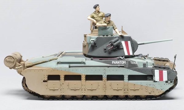 Building the Tamiya 1/35 Matilda infantry tank plastic model 