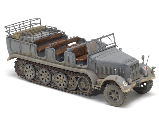 Trumpeter 1/35 scale SdKfz 7 8-ton halftrack | Finescale Modeler Magazine