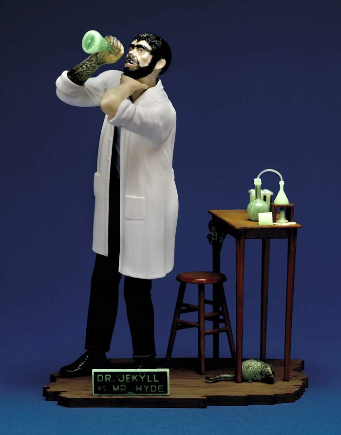 Model kit review: Moebius Models 1/8 scale Dr. Jekyll as Mr
