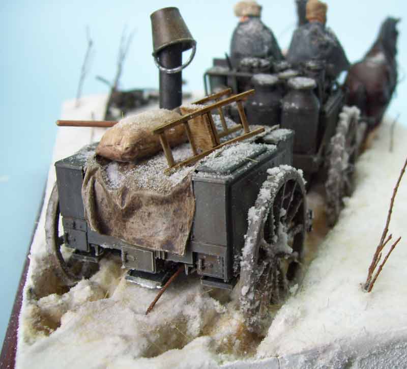 1/35 scale winter diorama