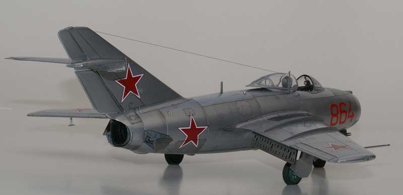 tamiya's MiG-15 mike mikolasek