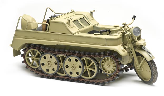 Dragon 1/6 scale SdKfz 2 Kettenkrad | Finescale Modeler Magazine