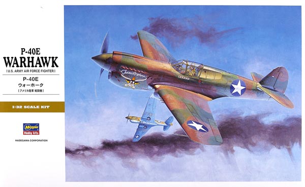 Maquette Curtiss P-40E Warhawk 1/48 Hasegawa chez Maquette Curtiss P-40E Warhawk 1/48 Hasegawa chez