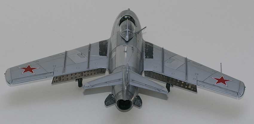 tamiya's MiG-15 mike mikolasek