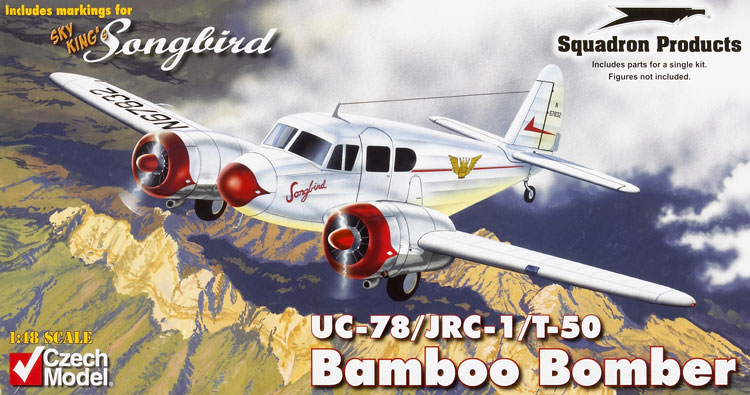 Czech Model 1/48 scale Cessna T-50 "Bamboo Bomber"