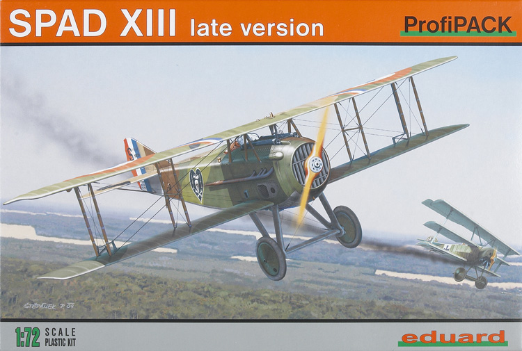 eduard 1/72 scale spad xiii late version profipack aircraft