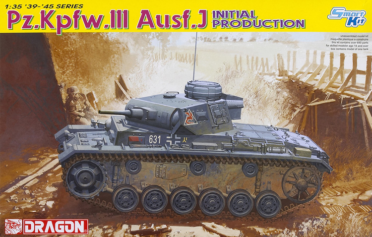 Dragon PzKpfw III Ausf J tank