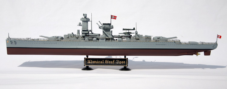 Academy 1/350 scale <i>Graf Spee</i> battleship