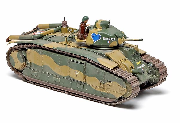 Tamiya 1/35 scale French battle tank B1 bis | Finescale Modeler Magazine