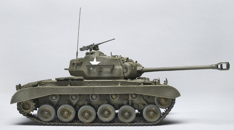 HobbyBoss 1/35 scale M26 Pershing tank | Finescale Modeler Magazine