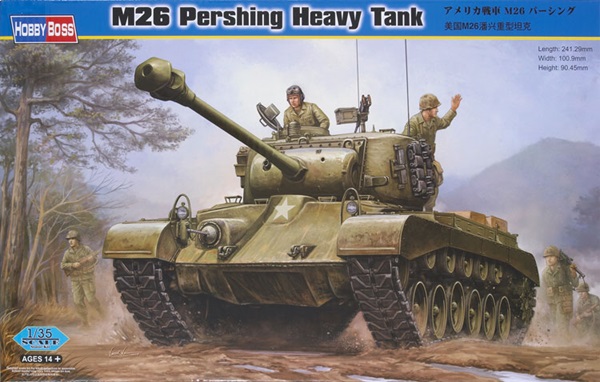 HobbyBoss 1/35 scale M26 Pershing tank